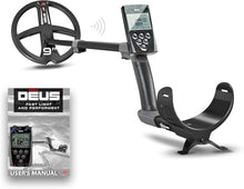 XP Metal Detectors Deus - Weatherproof and Fully Wireless, Ideal for Treasure and relic Hunting - 9" X35 Coil (35 Frequencies), Remote Control & S-Telescopic Stem (DEUS-22X35RCEA)