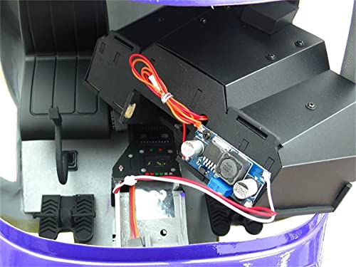 HUIKDY RC Helicopter 800 Size Bell222 Fuselage V2 KIT Purple