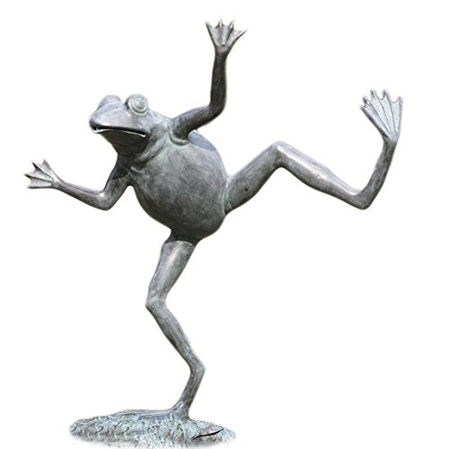 SPI Home 32502 Dancing Frog Spitter Sculpture