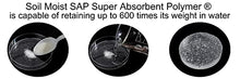 SOIL MOIST SAP SUPER ABSORBENT POLYMER Water Storing Crystal Gel 45 Count