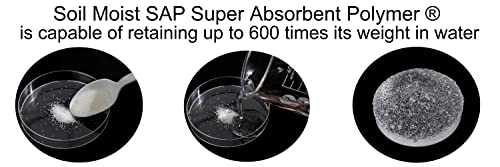 SOIL MOIST SAP SUPER ABSORBENT POLYMER Water Storing Crystal Gel 45 Count