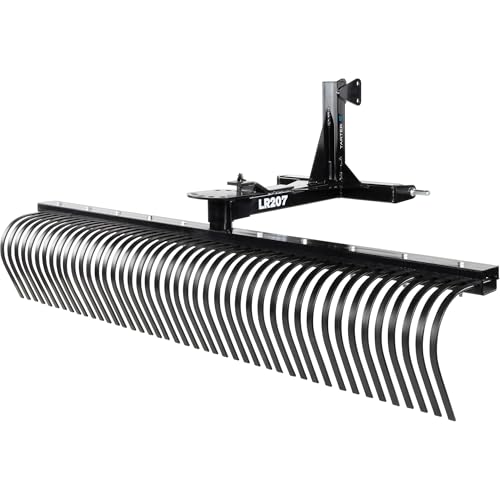Tarter 200 Series Landscape Rake 7ft Working Width 84in Category 1