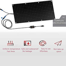 Snow Melting Mats Heated Snow Melting Mat For Stairs, 120V Snow Melting Non-Slip Walkway Heated Outdoor Mat, IPX6 Waterproof, Heated Mats For Winter Snow Removal, For Residential And Industrial Use