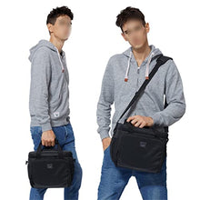 ASWRTYJO Lunch Bag Large Capacity Insulation Portable Picnic Waterproof EVA Car Big Ice(Black)