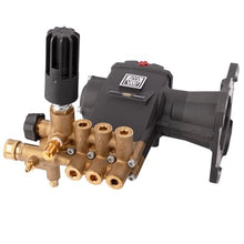 7109342 Simpson AAA Horizontal Triplex Plunger Replacement Pressure Washer Pump Kit, 4.0 GPM @ 4400 Max PSI with 1" Hollow Shaft, Includes Siphon Tube and Hardware