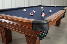 Empire USA - Corona Slate Pool Table w/ Premium Billiards Accessories (8FT) American Walnut