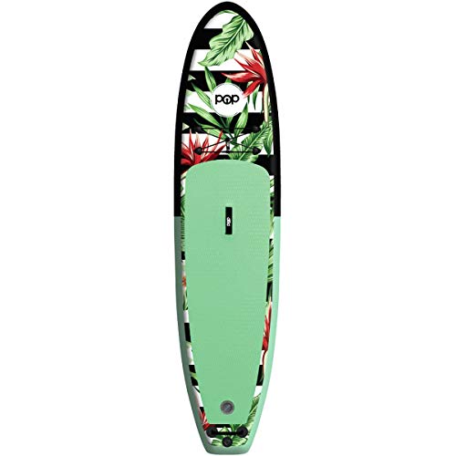 POP Paddleboards Royal Hawaiian Inflatable Stand-Up Paddleboard Mint