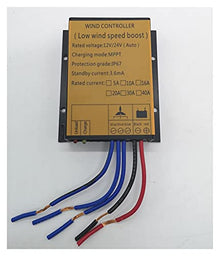 Wind Generator Windmill Generator for Hybrid Solar Wind Power Generation System Combine with Hybrid Charge Controller for Marine, RV, Home, Windmill Generator Suit (Wind Solar Hybrid Co 3 Blades)