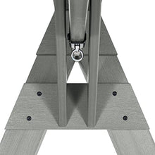 Highwood Heavy Duty, Weather Resistant A-Frame Porch Swing Stand, Coastal Teak