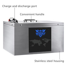 WSDAV Tricycle Battery 48V 60V 72V Lithium Iron Phosphate Battery 20AH 35AH 45AH 50AH 55AH 60AH for 0-4400W Motor with Charger,48v60ah