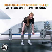Bells of Steel Cast Iron Weight Plates Mighty Grip Olympic Plates Gray