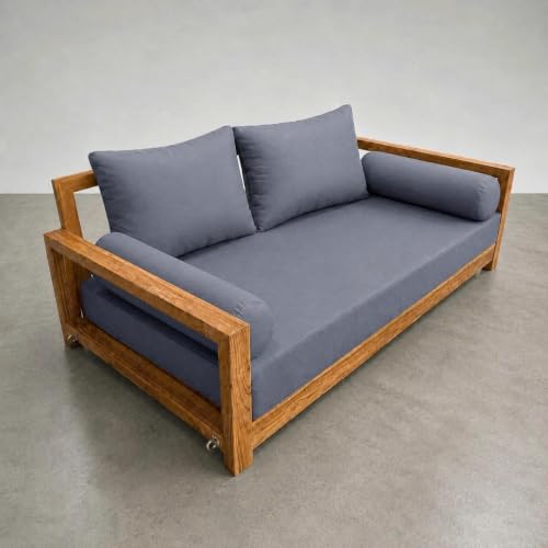 Prolinemax S1 Full Size Knife Edge Outdoor Daybed Cushion Cover Set AD001