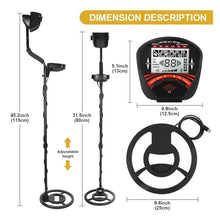Metal Detector, Professional Underground Depth Detector, Gold Detector, Treasure Detector, Waterproof.
