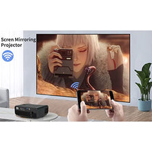 TEDILUVI Home Projector Video Movie Beamer System Full 1080P Native Resolution Theater