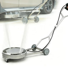 21 Inch Stainless Steel Car Undercarriage Pressure Washer Attachment, Water Broom Cleaner Kit for Chassis Cleaning, Power Washer Accessory for Vehicle Underside and Driveway Use