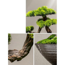YXIANG56Q Fake Plants Zen Greenery Bonsai Chinese Home Decor Living Room Entryway Floral Arrangement Simulation Tree Bonsai Tree