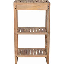 Anderson Teak Patio Lawn Garden Furniture Spa 2-Shelves Table