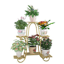 ZOCWJK Plant standFlower Stand Nordic Multi-Layer, Plant Stand Triangular Plant Shelf Multi-Tier Flower Stand Storage Rack pots for Indoor and Outdoor use,