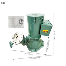 WYDDDARY 10KW Hydro Power Generator Water Turbine Generator AC220V 1PH, 0.06m³/s Flow Rate, 1800r/min, Excitation Water Pelton Turbine, with Automatic Voltage Regulation and Leakage Protection