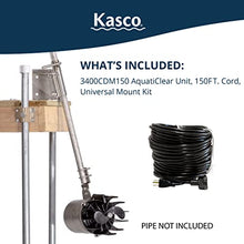 Kasco AquatiClear 3/4HP Circulator w/Mount, 120V, 150ft Power Cord
