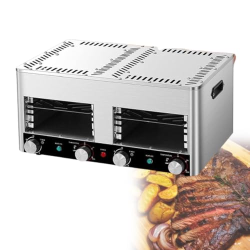 1700/3400w Commercial Steak Grill with Smokeless Infrared Heat 02