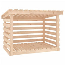 WXPWAMZ Firewood Rack 108x73x79 cm Solid Wood Pine, Firewood Log Rack, Firewood Storage Rack Shelf, Ventilation Metal Log Store Holder for Outdoor Indoor Wood Stand Set Log Rack