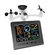 Weather Station Indoor Outdoor with Digital Thermometer Wind Speed/Direction Sensor Thermometer Hygrometer(915 MHz)