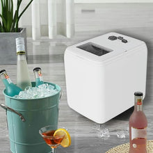 Machine to Make Ice On Countertop Ice Machine for Domestic Use, Outdoor Use, Mini 24 Pound Ice Machine, Fast Cubes Countertop for Home/Office/Bar