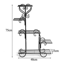 DTTLYQF Balcony Flower Pot Shelf Multi-layer Indoor Living Room Rack Five-layer Plant Stand(D)