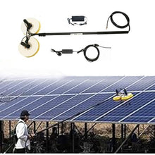 Double Head Solar Cleaning Brush,Solar Photovoltaic Cleaning Machine,Photovoltaic system cleaning device,with Rotating brush head,Strong Cleaning Power,7.5m