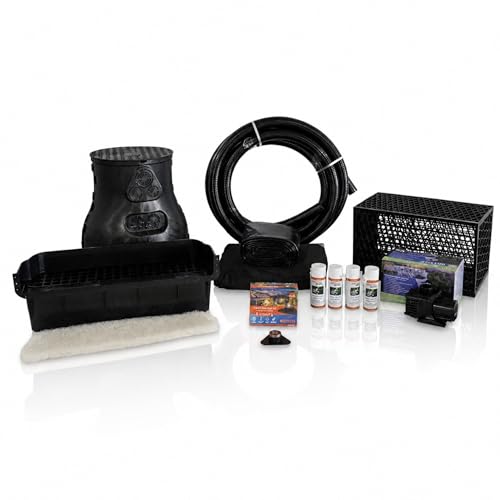 Savio Pond Free 6100 GPH Waterfall Kit MatrixBlox 10 x 25 Ft PVC Liner
