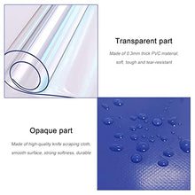 Outdoor Curtains,Clear Waterproof Tarpaulin Side Panels,Pvc Plastic Transparent Tarp Rain Curtain With Eyelets,Foldable,for Gazebo Porch Pergola Garden Patio,Customizable,W×H-4.8×2.5m(15.7*8.2ft)