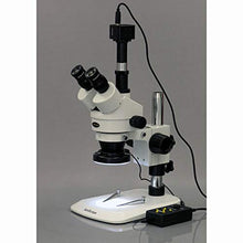 AmScope Digital Trinocular Stereo Zoom Microscope Multi
