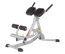 HOIST Fitness Adjustable Hyperextension Roman Chair Platinum