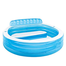 Large Family Size Swimming Paddling Pool Fun Children's Inflatable Pool Thick Wear-Resistant Marine Ball Pool Summer Backyard Water Party