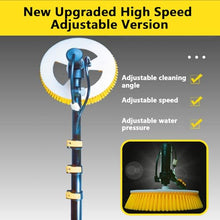 Ostreemaner Photovoltaic Panel Cleaning Brush-Single Head,Solar Cleaning Rotating Brush-Speed-350/Min,3.5m/5.5m/7.5m Optional Extendable Pole Brush,Photovoltaic Panel Scrubber-Mains Power,5.5M