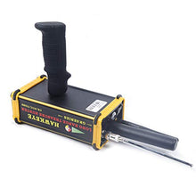 GR-200 Metal Detector, 100m Long Range Underground Metal Gold Detector with 3D LED Display + Antenna Plastic Suitcase Treasure Finder for Gold Silver Copper AC100‑240V (US Plug)