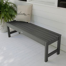 Highwood Lehigh Picnic Garden Bench, 5 feet, Coastal Teak