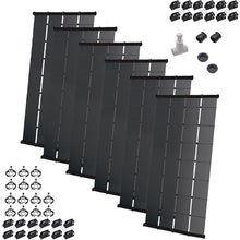 SunValue Ultimate Solar Pool Heater DIY Kit - Get the Most Out of Your Pool - Extend Your Swim Season & Pool Enjoyment (6-4'x10' Panels / 240 Square Feet)