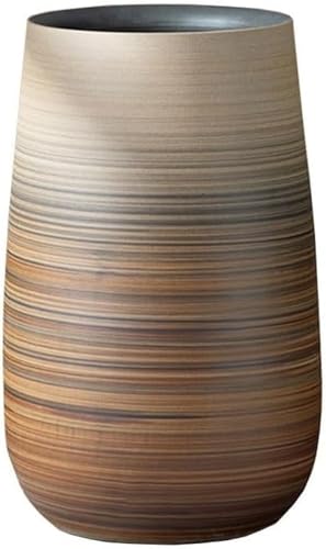 XYIANG Flower Pot Ceramic Floor-to-Ceiling Flowerpot Extra Large Creative Decoration Decoration Living Room Home Green Planting Tree High Deep Basin Vase Plant Pots -40 * 30cm(60 * 35cm)