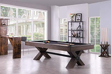Empire USA Plank & Hide - Vox Billiard Pool Table Grey Walnut