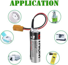 HNNGFKF ◎60-Pack ER6V/3.6V Battery ER6VC119A/ER6VC119B 2400mah for M64 System with Brown Plug