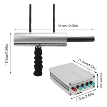 UYCVT Metal Detector, Metal Detector 1000 Range 20M Depth Professional Treasure Finder Gold Silver Copper Locator Scanne