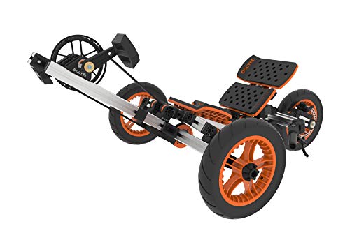 KZPFER 20-in-1 Kids Go Kart & Scooter Kit with Snow Upgrade Package Orange