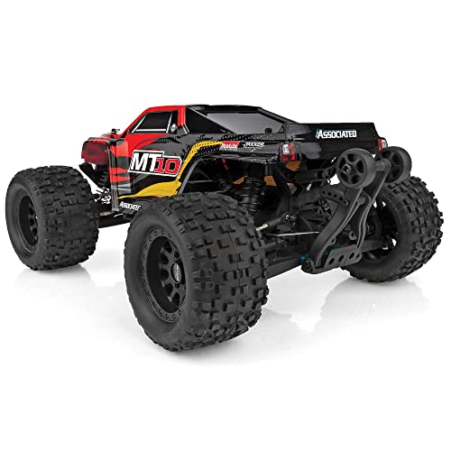 Team Associated Rival MT10 Brushless RTR V2 LiPo Combo Red