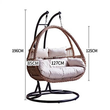 Garden Swing Chair Outdoor Hanging Chairs, Balconies, Household Rocking Chairs, Indoor Swing Chairs, Cradles, Hammocks, Bedrooms, Hanging Baskets, Rattan Chairs Porch Swings (Color : F)