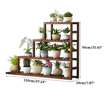 Plant Stand Indoor And Outdoor Wooden Plant Shelf Multi Plant Ladder Frame Is Used For Terrace Living Room Corner Balcony And Garden Multifunctional Flower Pot Stand Vintage Flower Display Rack
