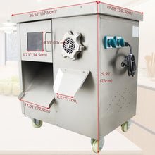 HayWHNKN 5mm Meat Cutting Machine and Grinder Stainless Steel Silver