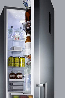 Summit 24" Refrigerator, Stainless Steel - FFBF181ES2