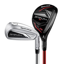 TaylorMade 2023 Stealth HD Combo Iron Set RH 3-4H, 5-PW Steel Stiff Black